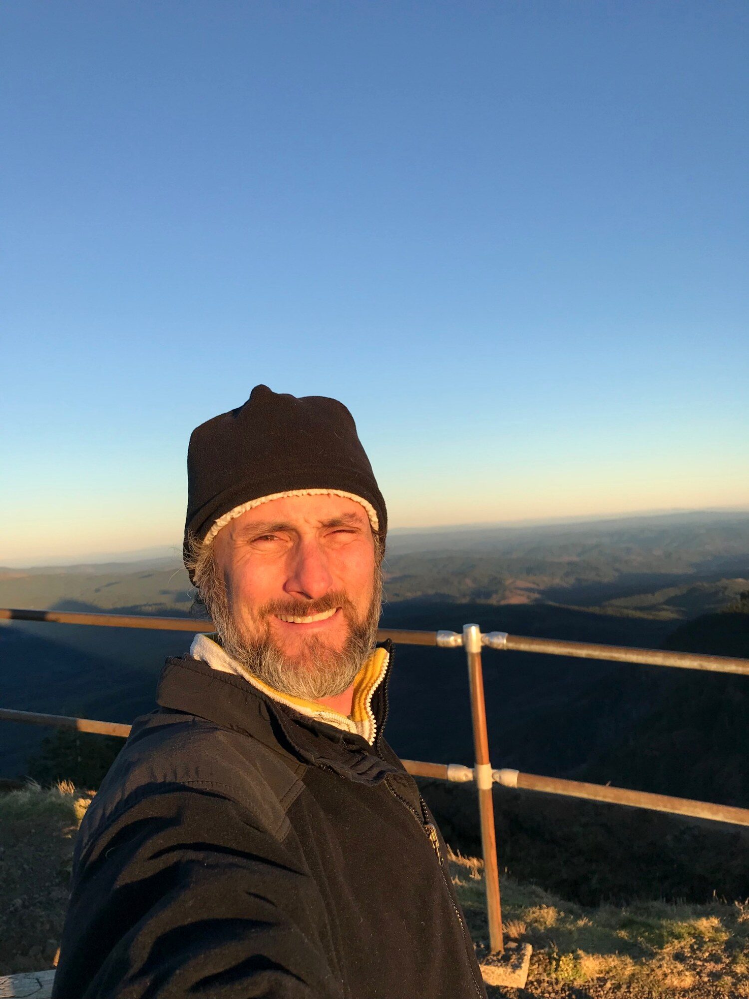 Jon Casey in the mountains